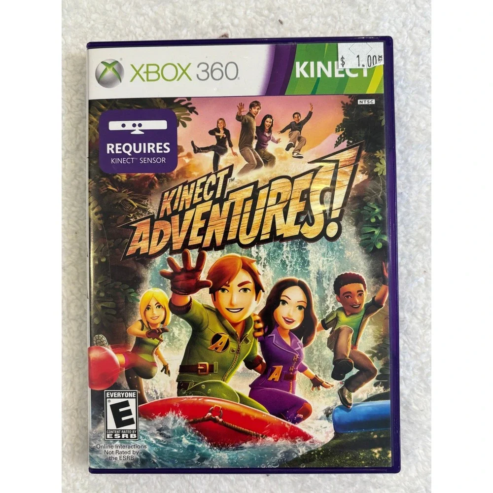 Kinect Adventures! Xbox 360 Game Microsoft Kinect Sensor Required Rated E‎